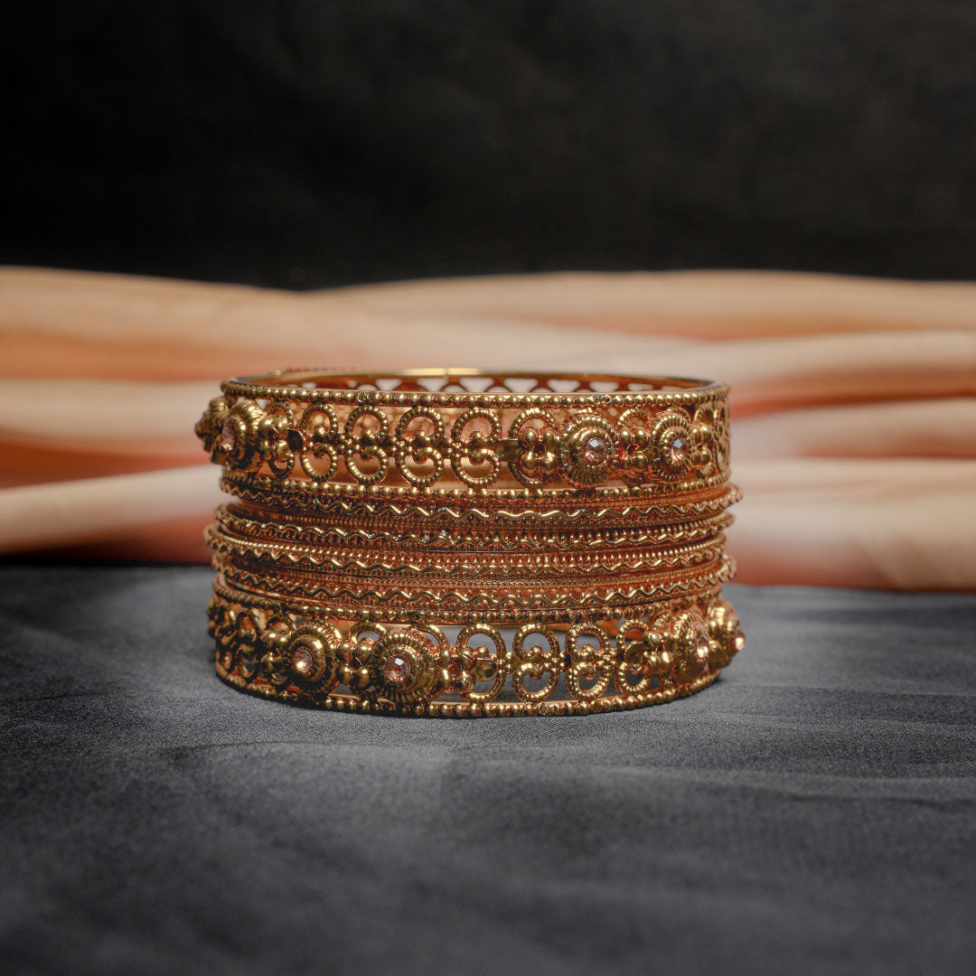 Antique Golden Bangles Style 3