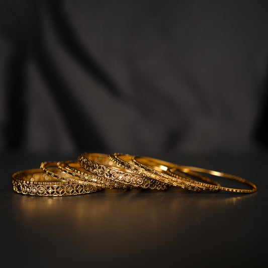 Antique Golden Bangles