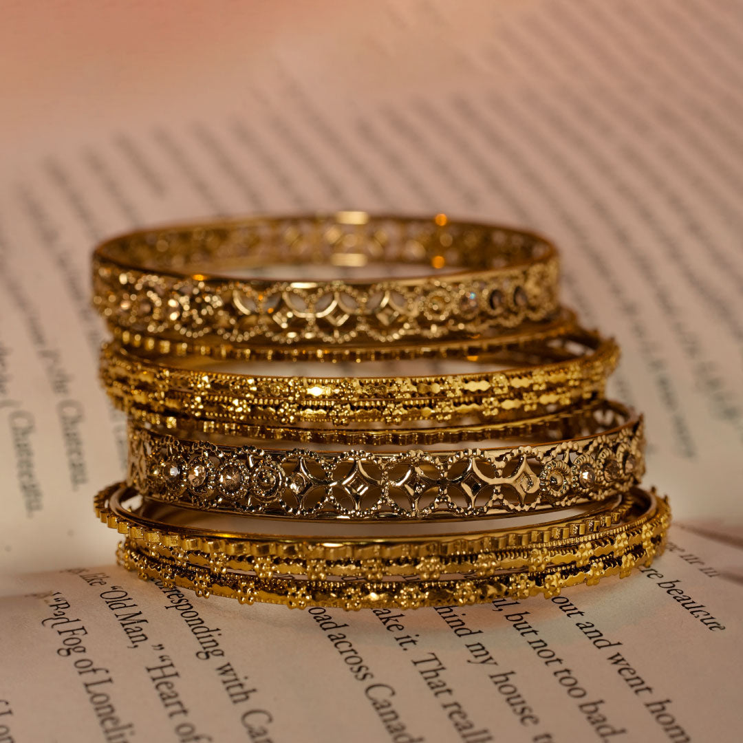 Antique Golden Bangles