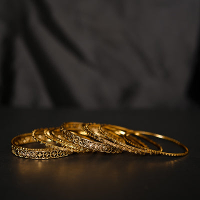 Antique Golden Bangles