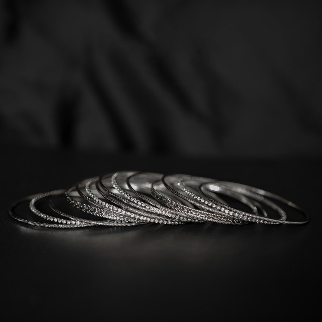 Antique Silver Bangles