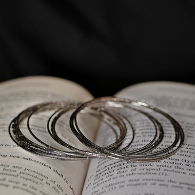 Silver Bangles