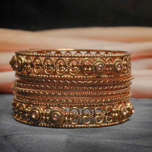 Antique Golden Bangles Style 3